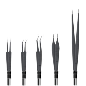 Non-stick bipolar forceps